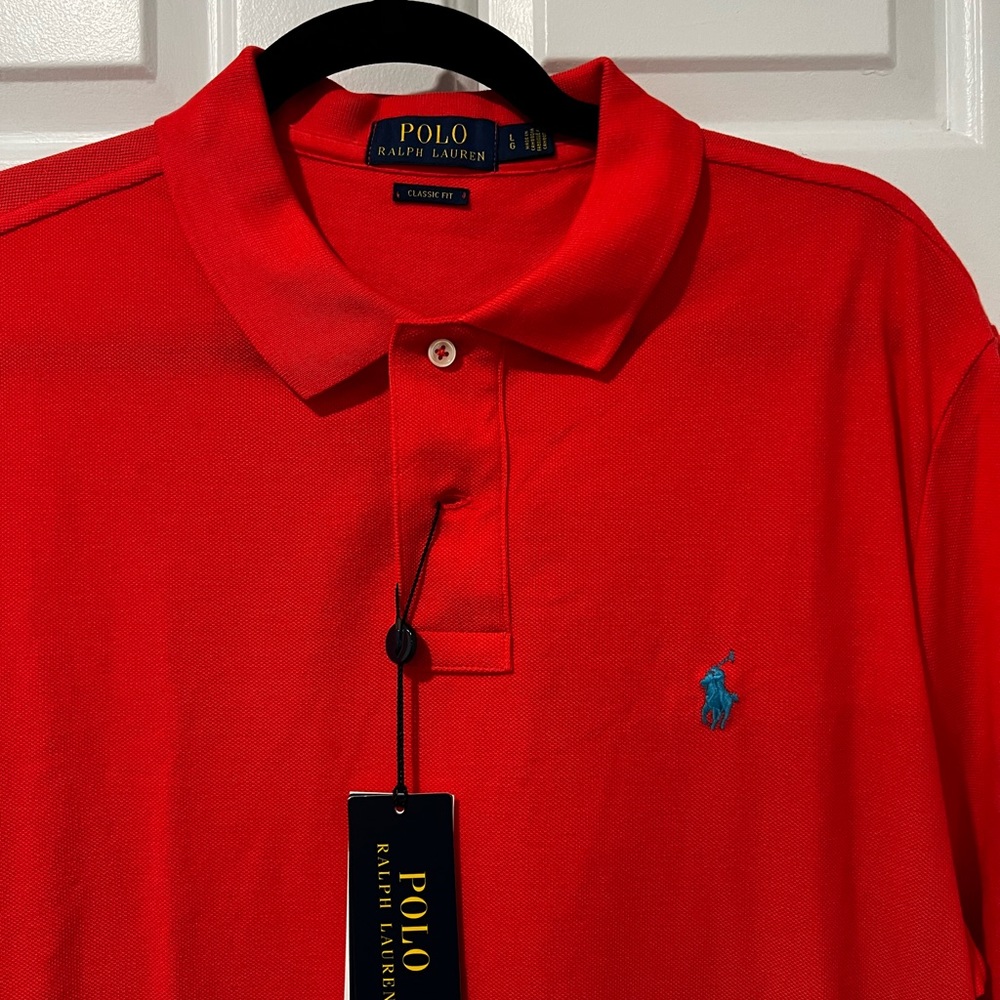 Polo Ralph Lauren - Classic Fit - L - Salmon Red